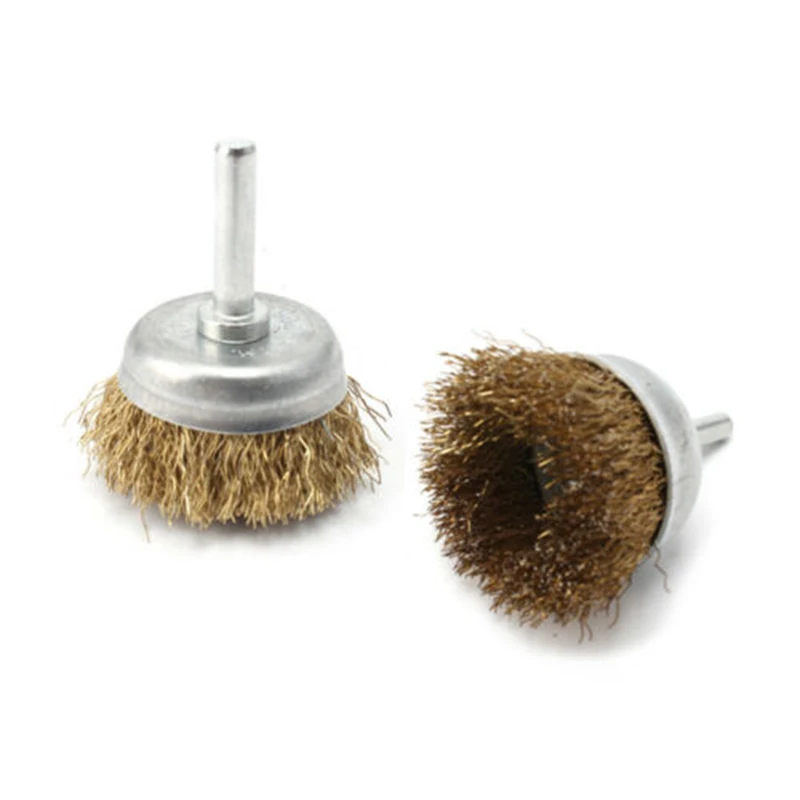 2 шт. набор кистей для сверления стальной проволоки 38x6 мм полировщик колеса чашки