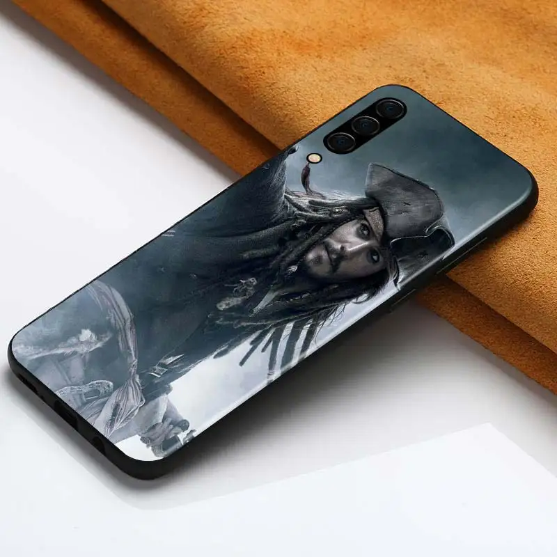 

Disney Pirates of the Caribbean for Samsung Galaxy A90 A80 A70 A60 A50 M60 M40 A20E A2Core A10S A10E Silicon Black Phone Case