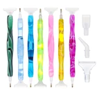 1 шт. 5D смолы алмазов картина ручка смолы точечной фиксацией ручки для дизайна ногтей ручка для вышивания крестиком для рукоделия аксессуары