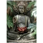 Полностью Алмазная 5D религиозная алмазная живопись статуя Будды Набор для алмазной вышивки сделай сам пейзаж мозаика украшение для дома