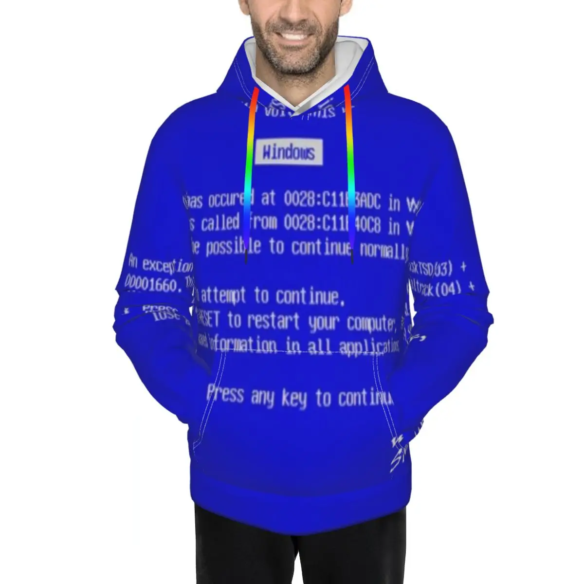 

Error Men's Graphic or Embroidered Hoodie Hooded Sweatshirt