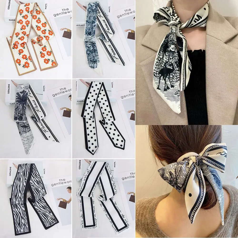 

Атласный квадратный шарф в стиле ретро, женские новые модные маленькие шарфы с принтом, головные уборы, элегантные французские аксессуары д...