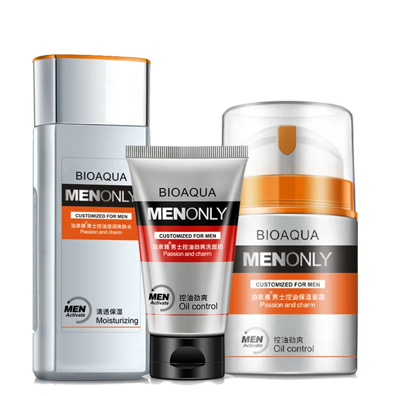 Брендовый косметический набор модный мужской консилер против морщин тоник для