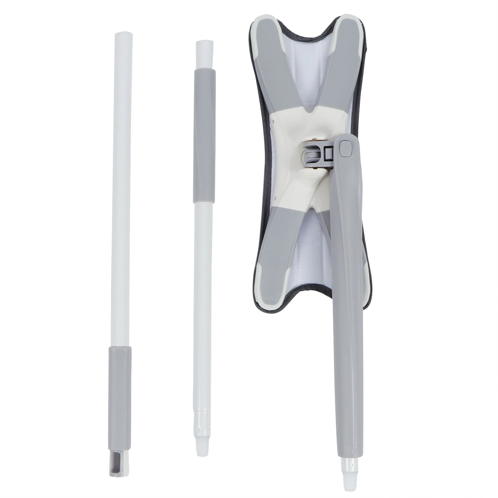 

Type X Floor Mop Free Hand Washing Wet Dry Dual Use Household Cleaning Tools W/Reusable Microfiber Pads