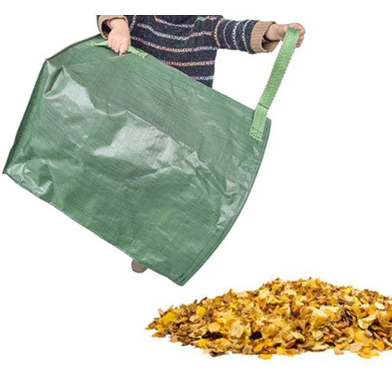 

Gallon Garden Deciduous Bag,Yard Dustpan for Collecting Leaves,Garden Garbage Bag with Handrail Yard Waste Bag