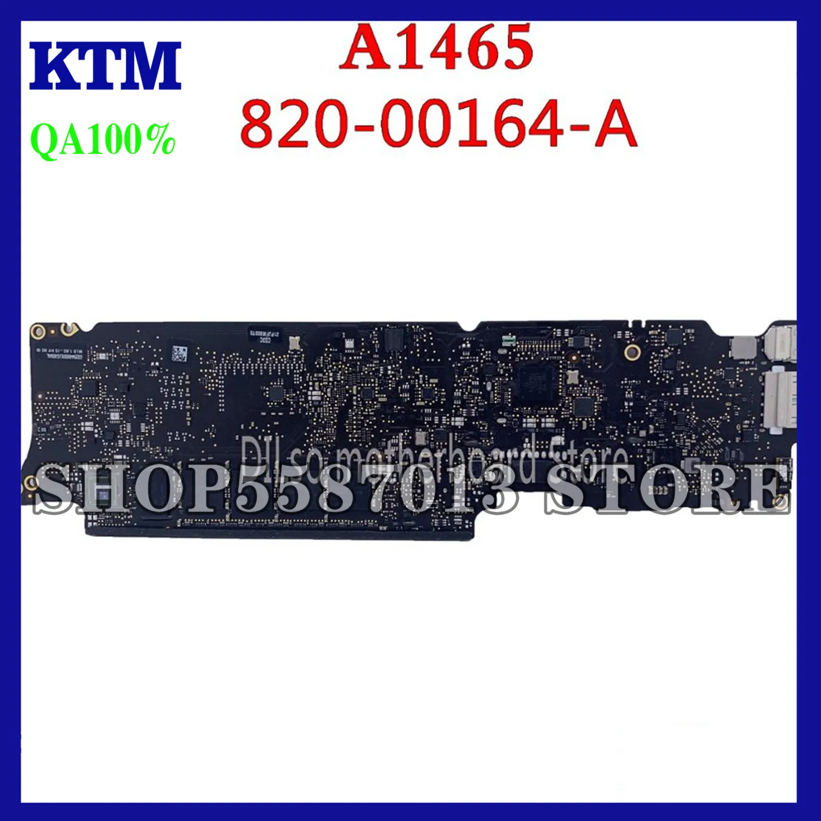 

KEFU A1465 motheboard FOR MacBook Air 11" logic Board i5 1.6Ghz 4G/8G RAM 2015 820-00164-B 820-00164-A motherboard original test