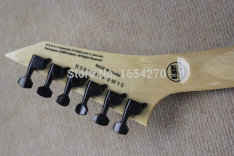 Популярная Высококачественная новая белая фотогитара 150717 электрогитара Hammett Ouija