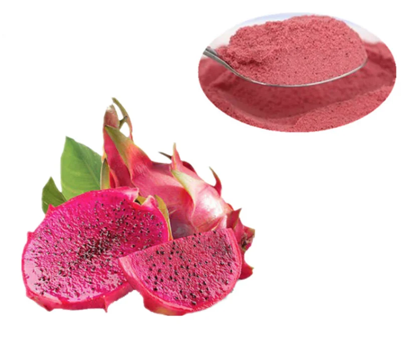 100% чистые натуральные красные сердца фрукты дракона/порошок питаи красного