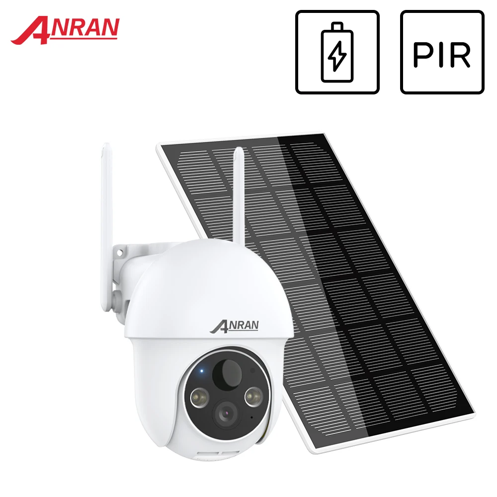 Aliexpress - ANRAN Solar Panel Camera Q01 Surveillance Cameras With Wifi 3MP Outdoor Security Camera Waterproof For Security & Protection
