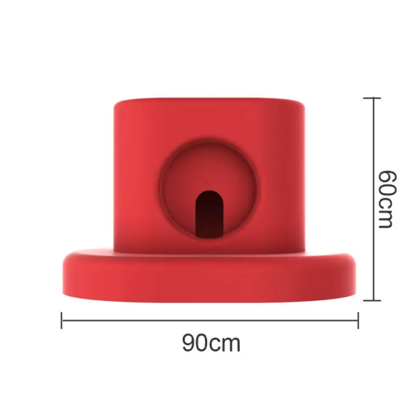 Черный синий красный желтый цвет из Силикона Подставка для зарядки держатель Apple