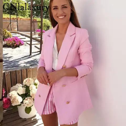 Женский твидовый пиджак на пуговицах, белый или розовый пиджак в винтажном стиле, элегантная верхняя одежда для офиса, весна-осень 2022