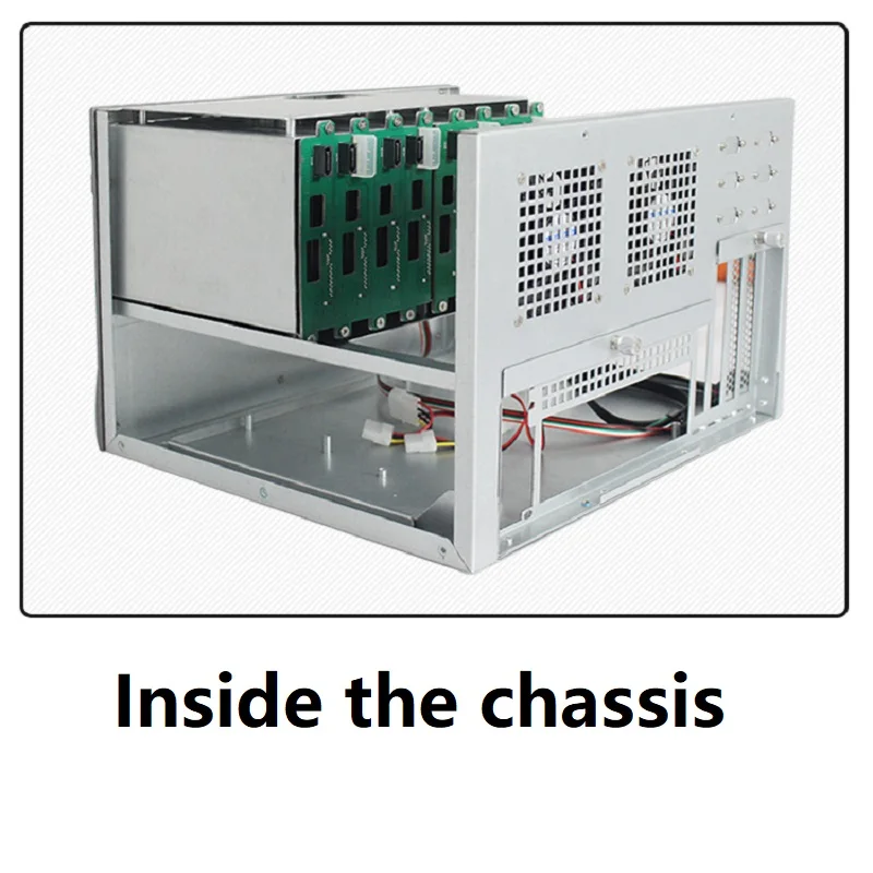 NAS чехол с поддержкой материнской платы MicroATX /ITX Полный восемь графических