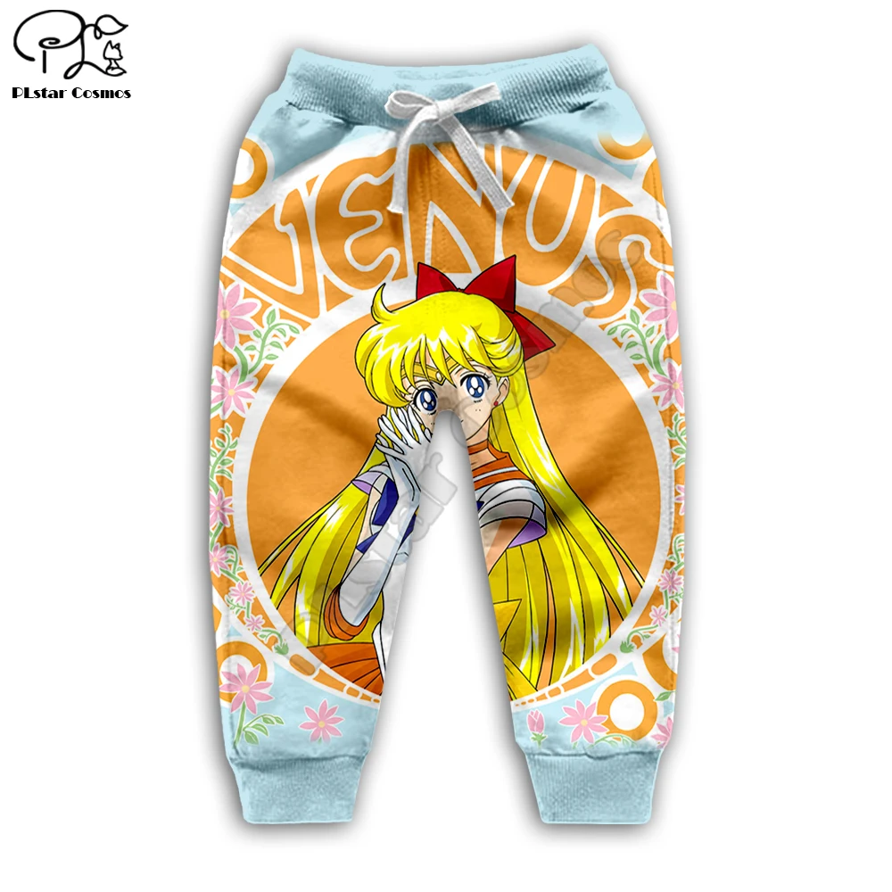 

Sailor Moon 3d printed Hoodies Children zip Pullover boy/girl funny Sweatshirt Tracksuit Hooded/pants/family t shirt style-3