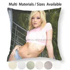 Чехол для подушки Алексис Техас наволочка для подушки из хлопка Льняной льняной наволочка для подушки Алексис Техас пикантные сексуальные милые светлые бигзасы креативные