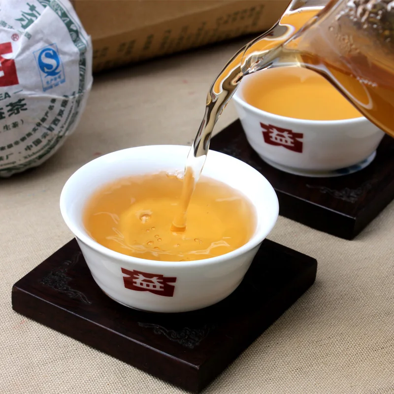 

Dayi Jia Ji Tuo Chinese Cha * 2013 Year MengHai Dayi Pu-erh Tea Raw Tuocha Tea Shen Pu-erh Sheng 500g