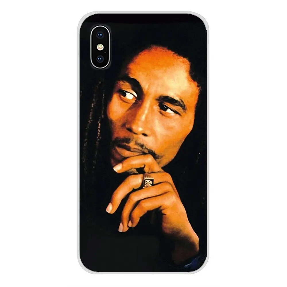 Прозрачные чехлы из ТПУ для sony Xperia Z Z1 Z2 Z3 Z5 compact M2 M4 M5 E3 T3 XA huawei mate 7 8 Y3II Bob Marleys раста