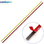 10 шт., светодиодная ленсветильник 6 мм, 12 В, 20 см, 30 см, 40 см, 50 см, 60 см