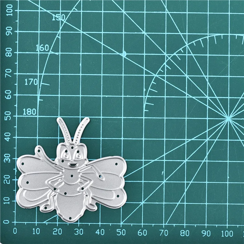 Naifumodo Happy Bee металлические режущие штампы Новинка 2019 для Крафтовая окраска
