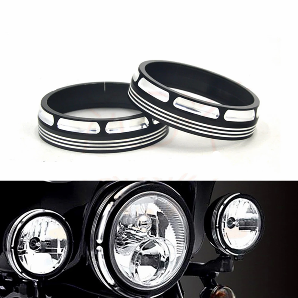 Аксессуары для мотоциклов 4 5 дюйма противотуманная фара Крепежное кольцо