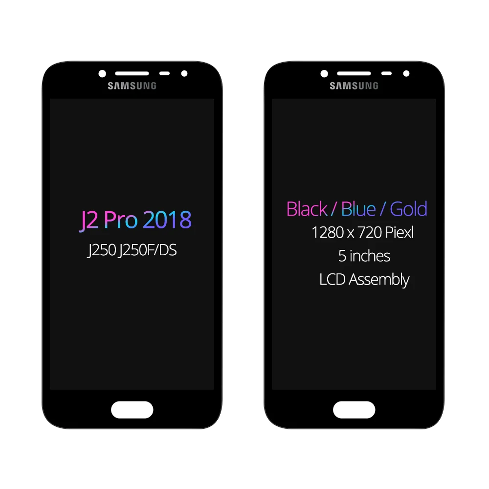 J250f ЖК дисплей для Samsung Galaxy J2 Pro 2018 J250 SM сенсорный экран дигитайзер Регулируемая