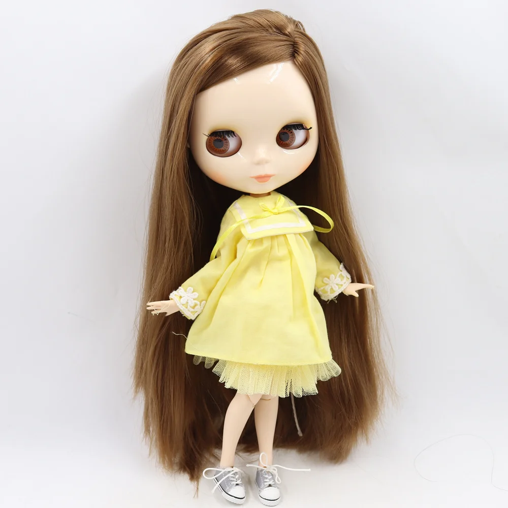 doll clothes shoes Blyth кукла комбинация глянцевое лицо, соединение тела, одежда плюс обувь 1/6 BJD, ICY, Pullip, Azone - Цвет: doll clothes shoes