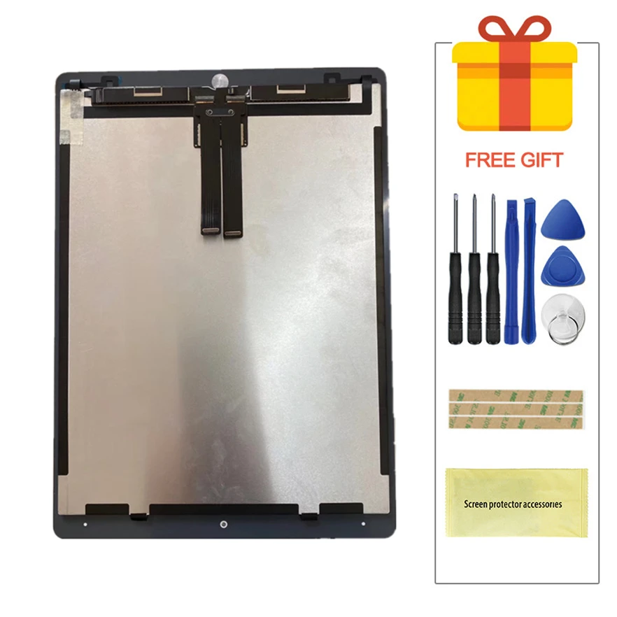 

Новый ЖК-дисплей для iPad Pro 12,9 (2017 версия) A1670 A1671 2-й ЖК-дисплей сенсорный экран дигитайзер панель в сборе с платой/без платы