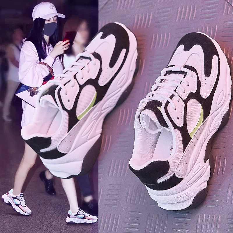 Женская Повседневная обувь в винтажном стиле танцевальный свет дышащие