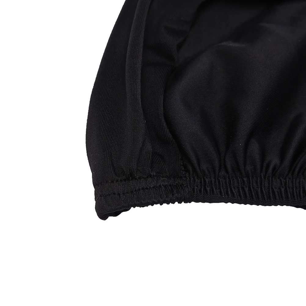 

Swimming Caps For Women Men Fabric Protect Ears Long Hair Pure Color Swimming Cap Shower Cap Suitable Sturdy Bathing Caps