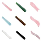 Палочка-Йони из розового кварца, натуральный камень, Нефритовая палочка для массажа лица, подтяжка вагинальных мышц, массаж лица, массажер для акупунктуры бар