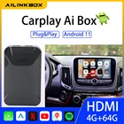 AiLinkBox Новый беспроводной CarPlay Ai Box автомобильное радио Android 11 автомобильный адаптер Carplay Netfix автомобильный мультимедиа для Benz Audi Toyota Skoda