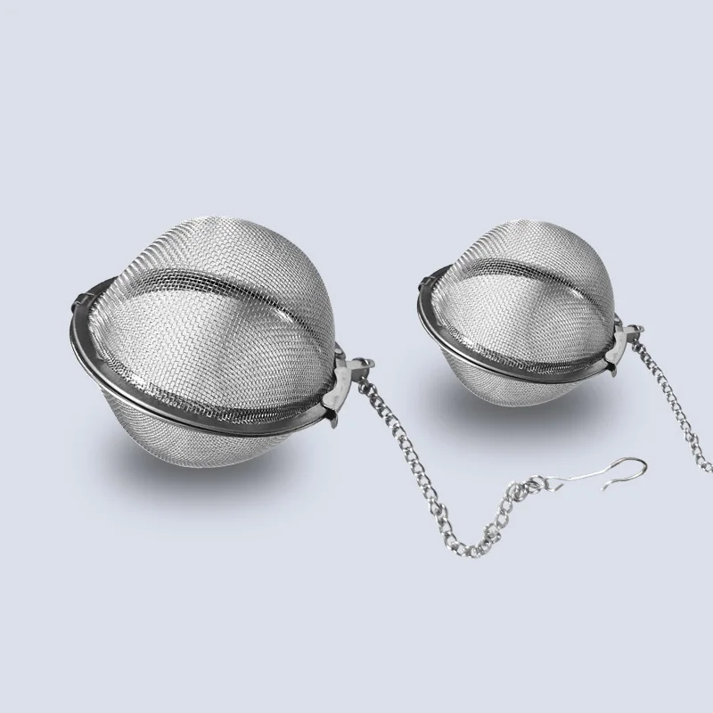 

Stainless Steel Tea Infuser Sphere Locking Spice Tea Ball Strainer Mesh Infuser Tea Filter Kitchen Tool