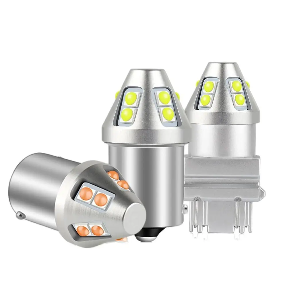 

T20 LED W21/5W 7443 W21W 7440 PY21W P21W led BAY15D BA15S BAU15S Led Автомобильная светодиодная лампа P21/5W указатель поворота 1156 3157 P27W лампа