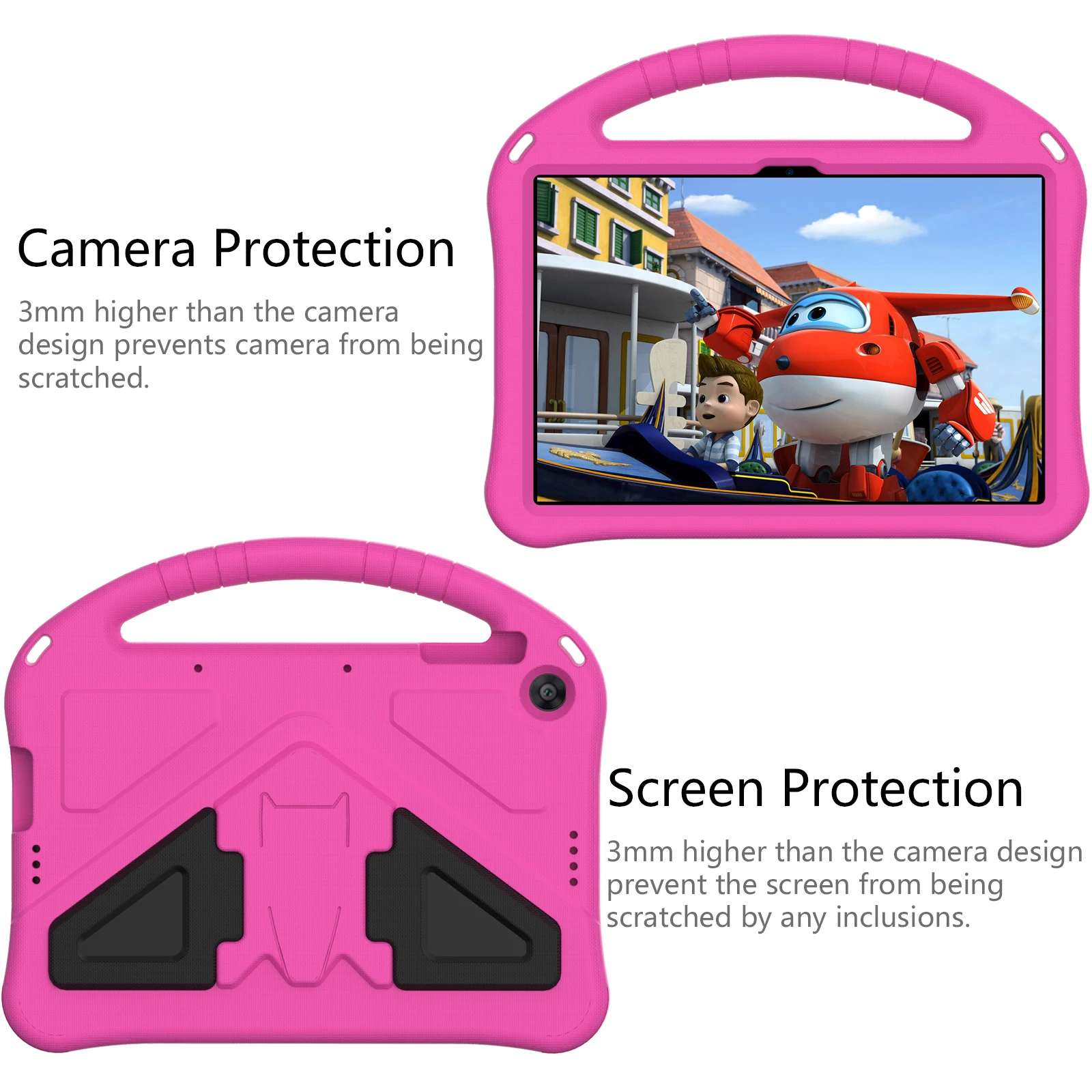 for huawei matepad t10s t10 9 7 enjoy tablet 2 10 1 mediapad t5 t3 cover non toxic kids safe hand held silicon tablet case free global ship
