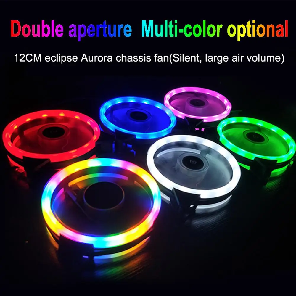 

Кулер для ПК, 20 мм, 12 В, со светодиодной подсветкой