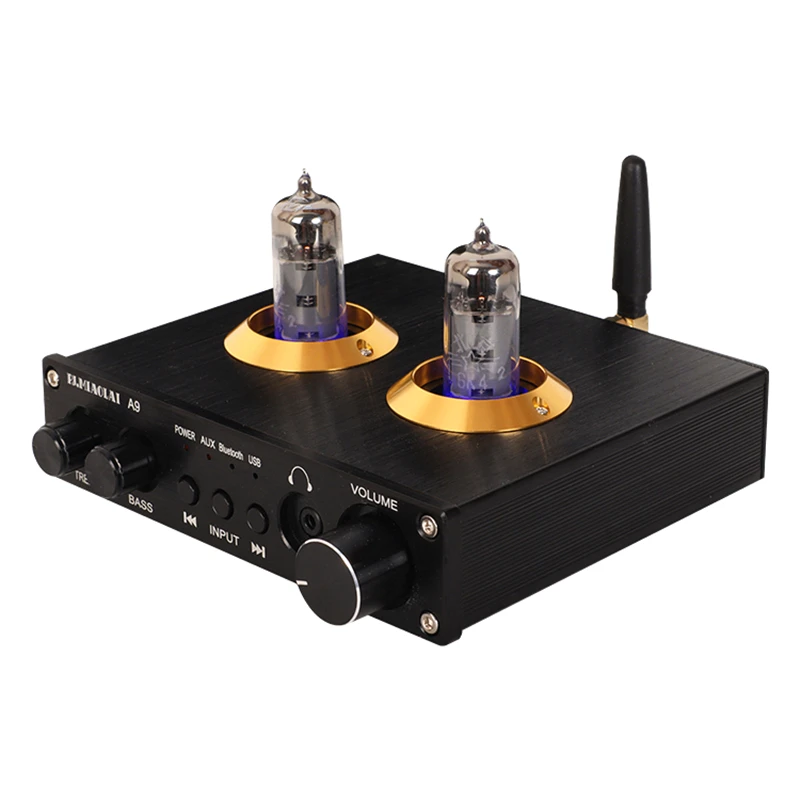 2020 new M7 Multifunctional Bluetooth 5.0 6K4 tube Headphones Amplifier SUB Lossless music player Audio Preamplifier | Электроника