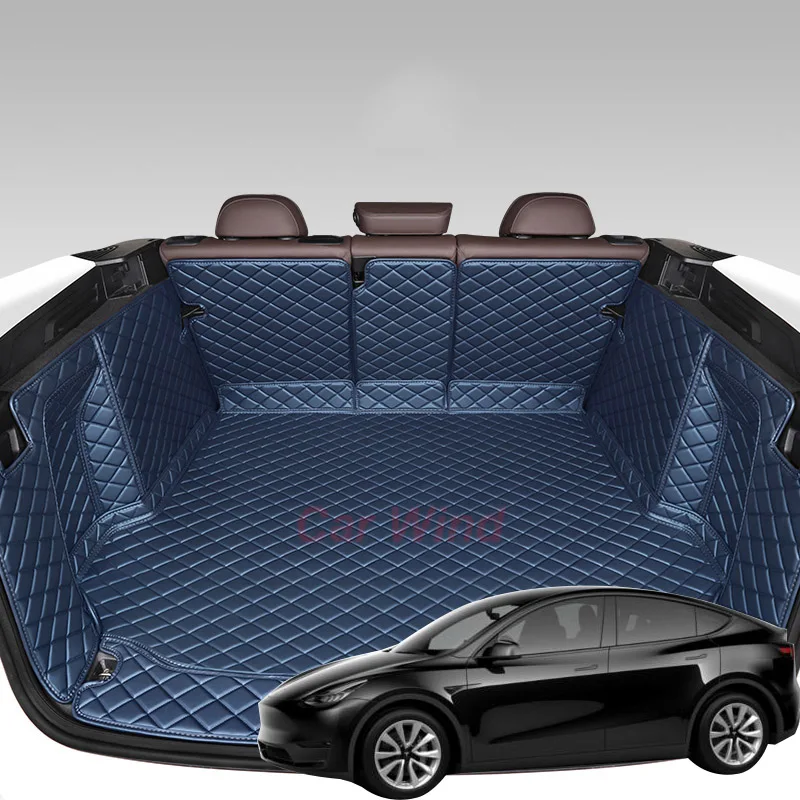 

Кожаные Коврики для багажника Tesla model Y 2021
