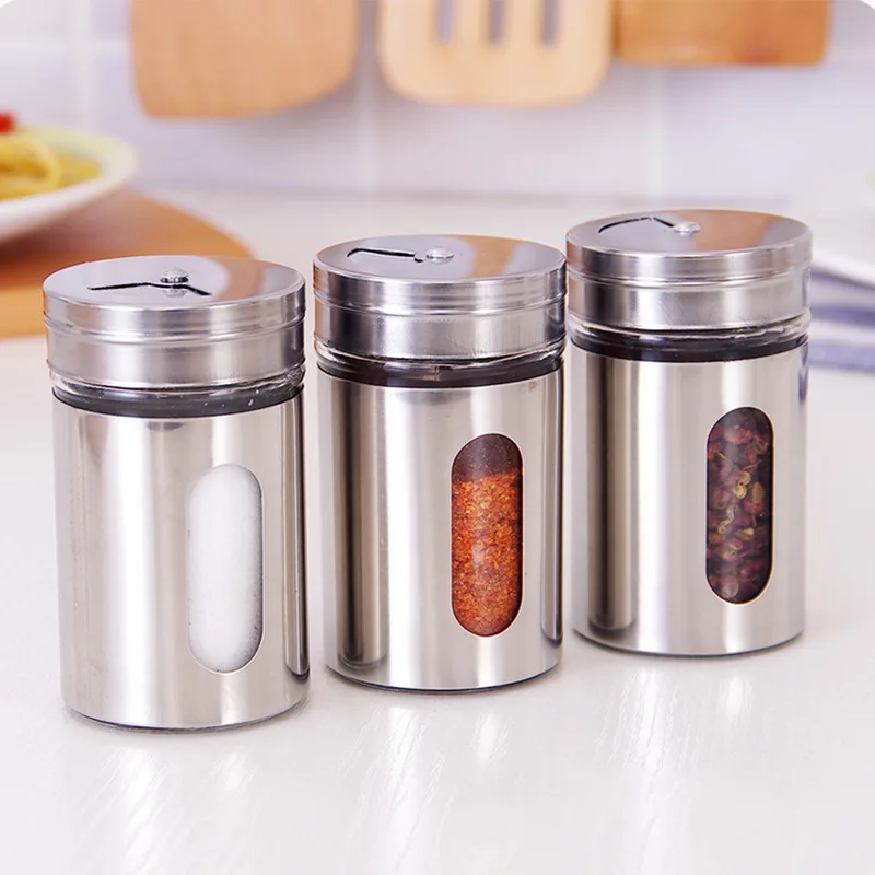 Емкость для приправ коробка кухонная бутылка хранения банка специй кухонный