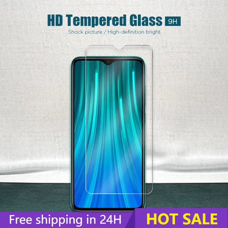 

9H Hardness Protective Glass For Redmi Note 9 Pro Max Note 9S HD Clear Tempered Glass For Redmi 9A 9C Screen Protector Glass