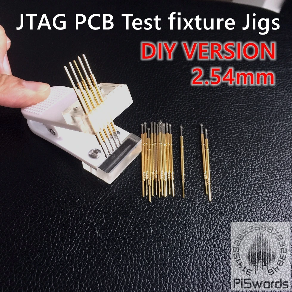 2 54 мм DIY 2*10 штырьков двухрядный JTAG штырьковый тестовый прибор Jigs для