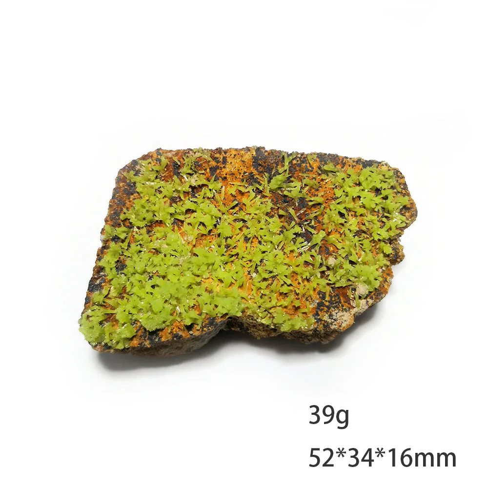 

39g C1-3 Natural Pyromorphite Mineral Specimens For Rare Collections From Guangxi Province China