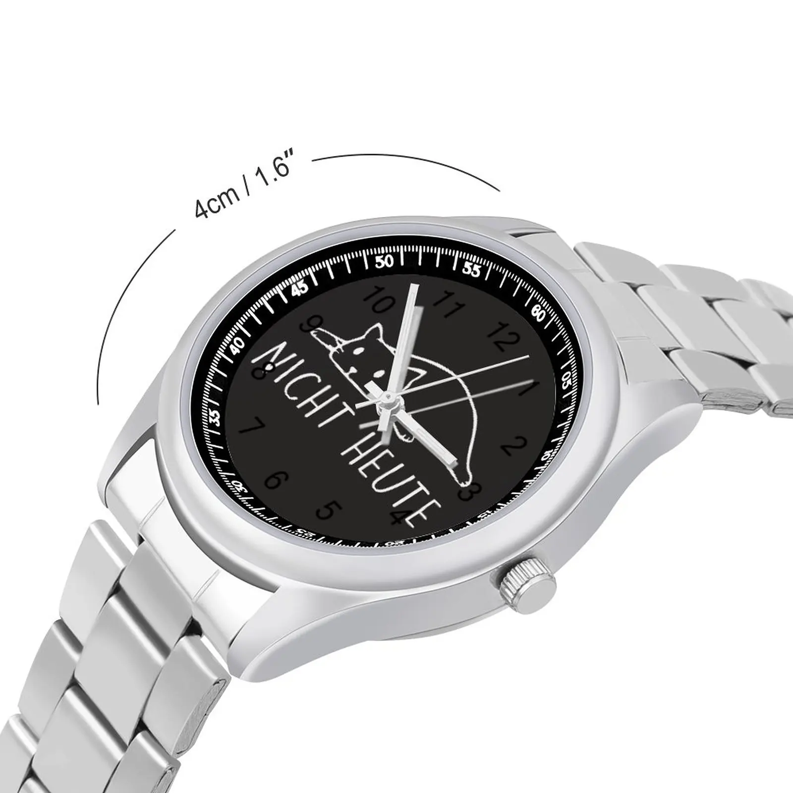 Забавные кварцевые часы с изображением кошки эксклюзивные наручные для