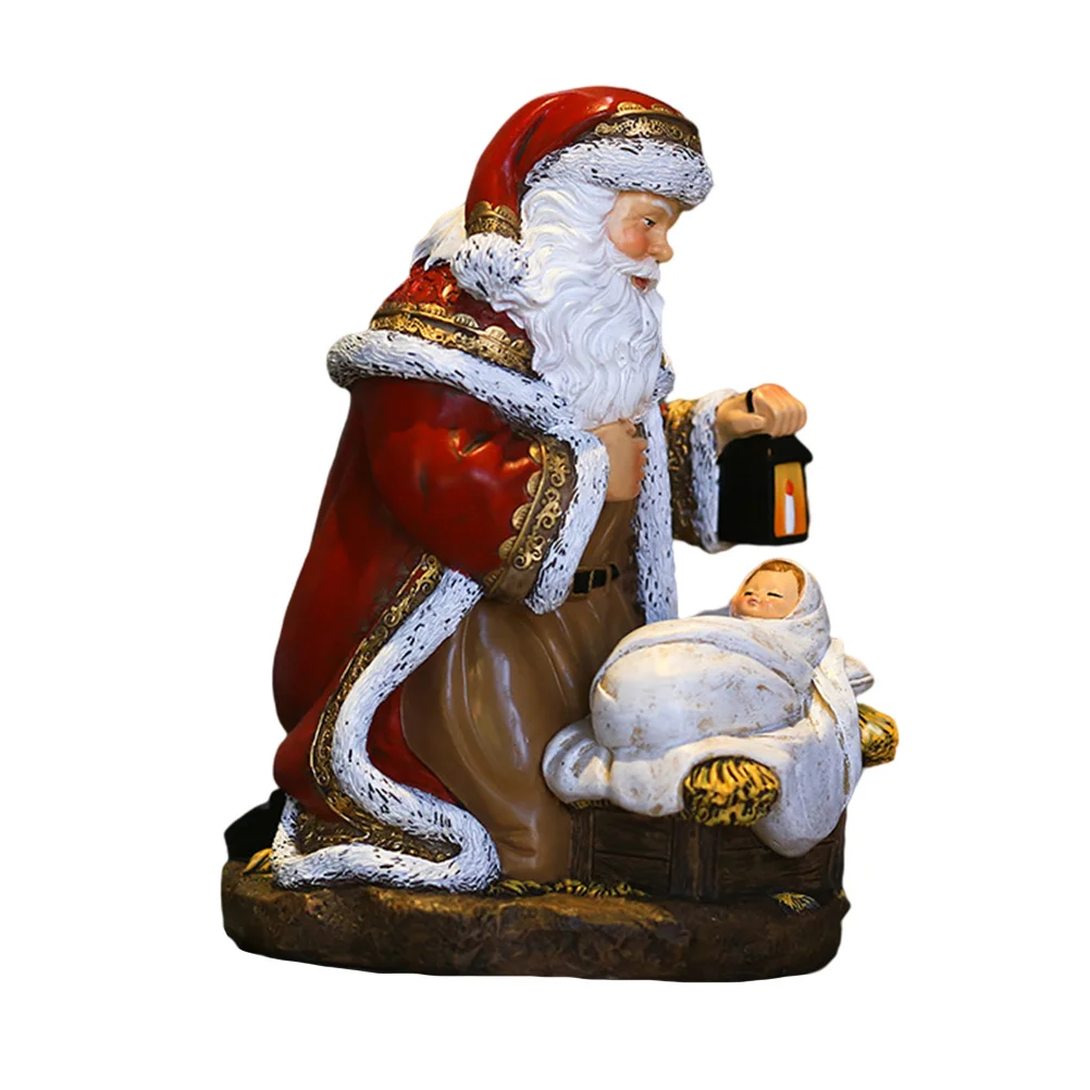 

1 шт. забавное украшение Санта Клауса, рождественское домашнее украшение (разные цвета)