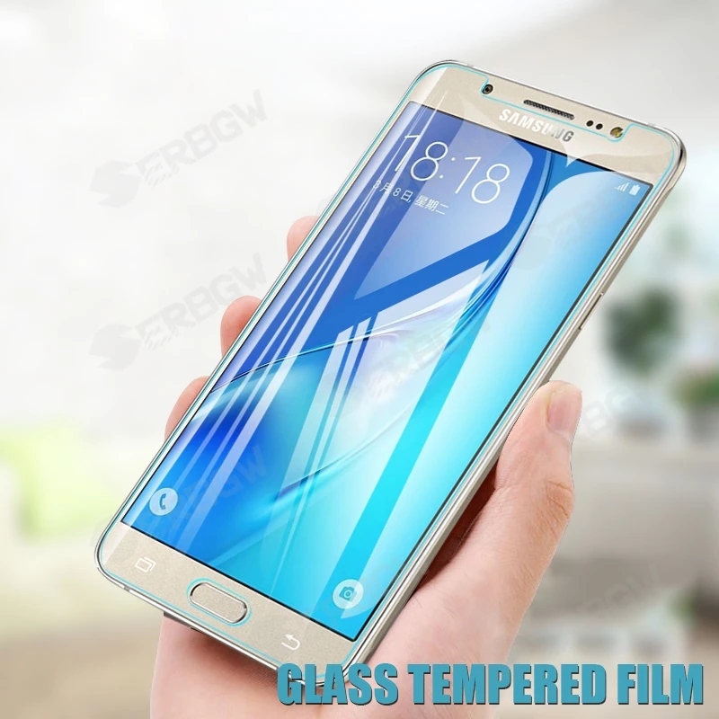 

100D Full Transparent Protective Glass For Samsung Galaxy J3 J5 J7 A3 A5 A7 2016 2017 S7 Tempered Glass Screen Protector Film