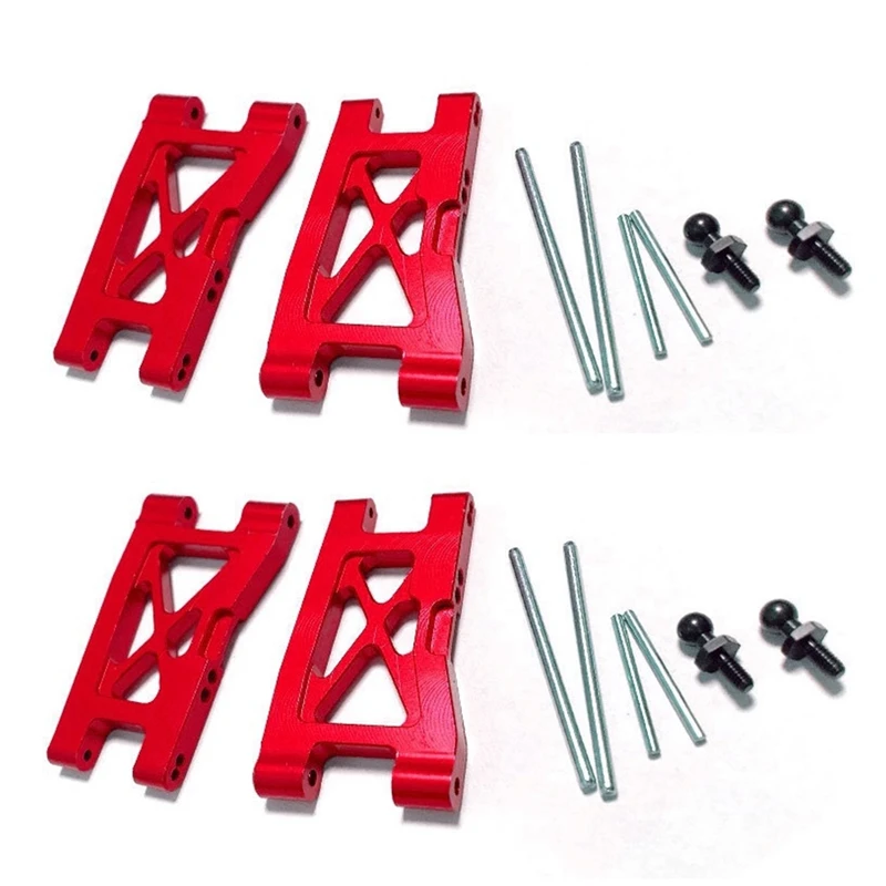 

4 шт., металлические передние и задние подвесные рычаги для Traxxas LaTrax Teton 1/18