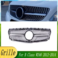 front bumper upper grille racing grill for mercedes benz b class w246 b180 b200 b250 b220 2012 2013 2014 car accessory