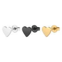 todorova stainless steel earrings small engagement minimalist love heart stud earrings for women cute gift wholesale
