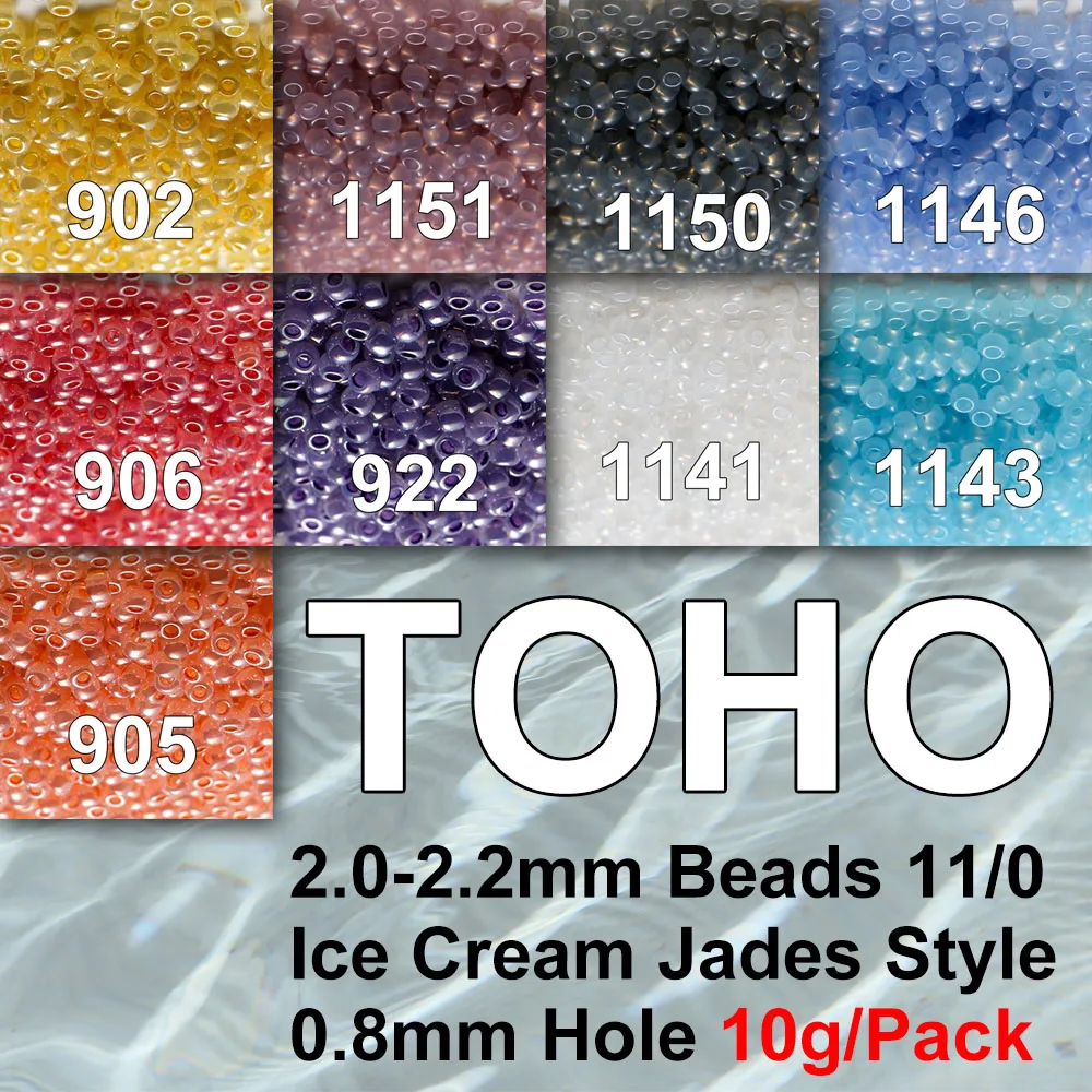 

BLUESTAR handmade japanese miyuki Ice style Clear Glass seed beads DIY necklace bracelet accessories for jewelry 10g/pack