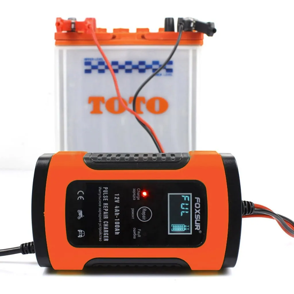 Полностью автоматическое автомобильное зарядное устройство для аккумуляторов 6