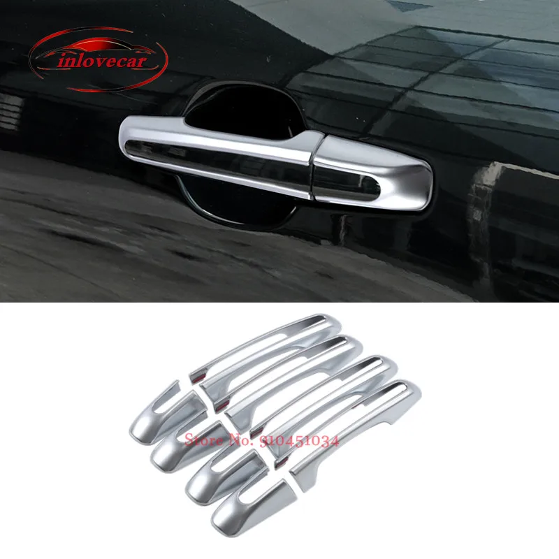 

For Jaguar E-PACE XE XF XFL F-Pace Chrome Exterior Side Door Handle Cover Trim for Land Rover Discovery Range Rover Sport L494