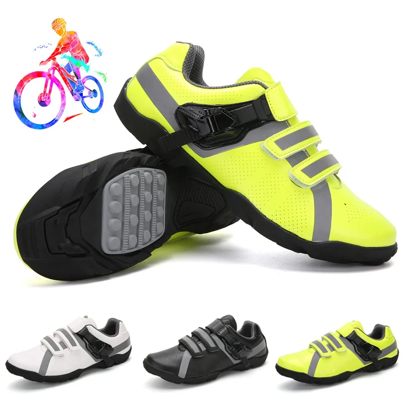 Road Bike Shoes Men Bicycle Sneakers Anti-slip Breathable Cycling Shoes Triathlon Athletic Sport Shoes Zapatos Bicicleta 37-48